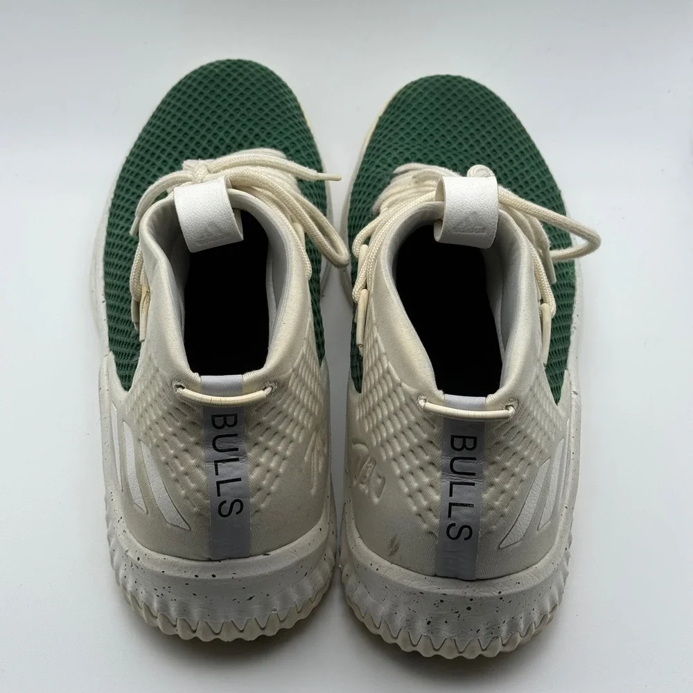 Adidas Dame 4 Bulls Mens Basketball Shoes Green Cream Size 16